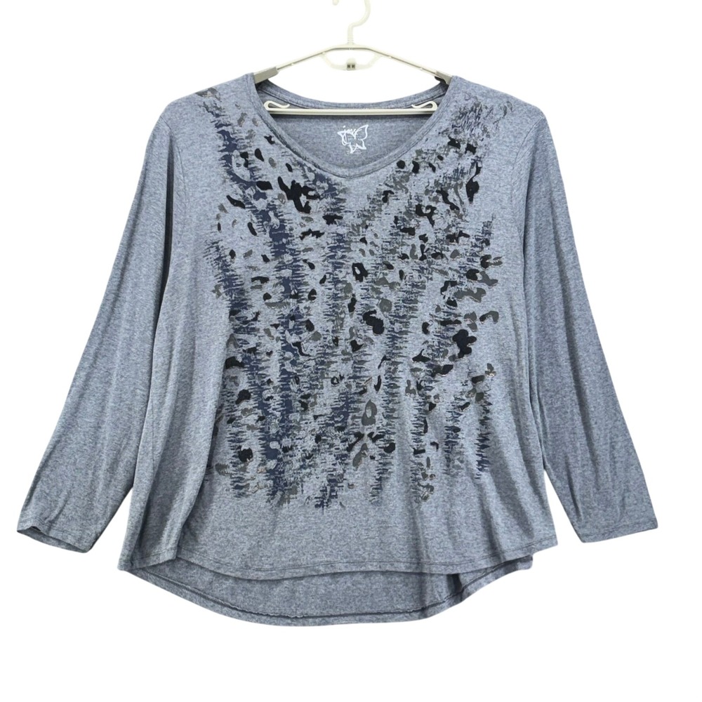 Just My Size Shirt Gray 5X